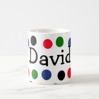 De Café Caneca Personalizada com Pontinhos