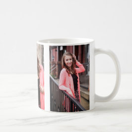 De Café Caneca Personalizada com Três Fotos