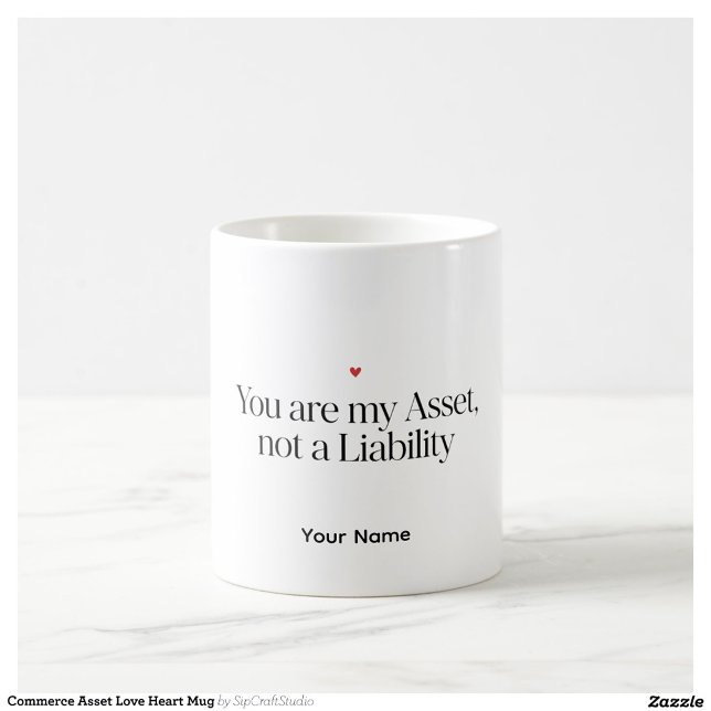De Café Caneca Personalizada Comércio Presente Ativo Coraç (Criador carregado)