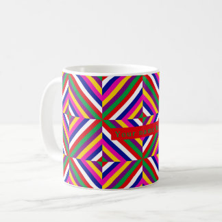 De Café Caneca Personalizada Cosmos-infinito - Verde/Verme