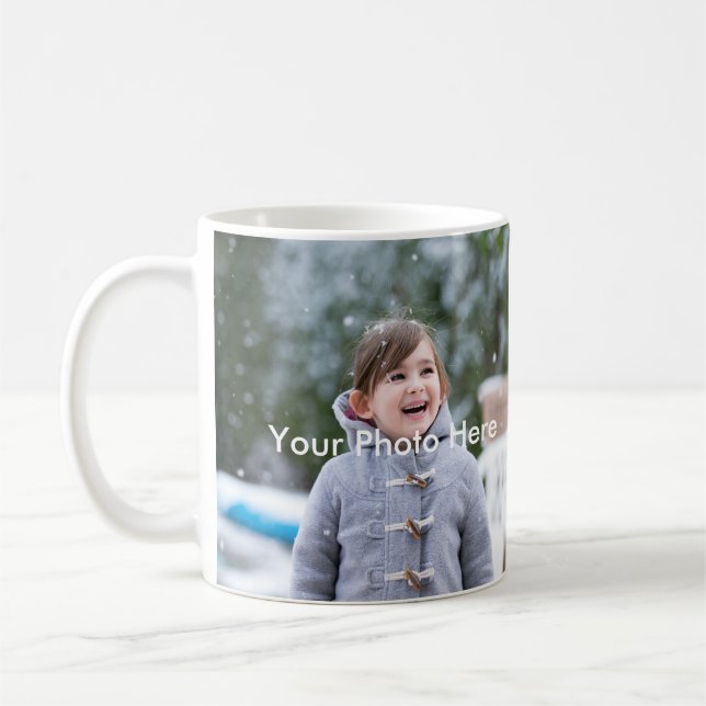 De Café Caneca personalizada da foto (Esquerda)