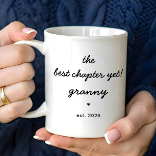 De Café Caneca Personalizada da Vovó Melhor Capítulo Até A