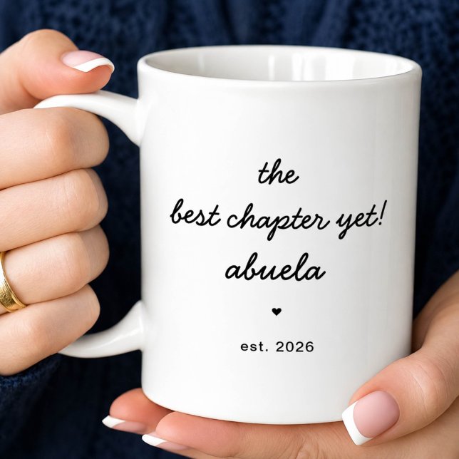 De Café Caneca Personalizada da Vovó Melhor Capítulo Até A (Criador carregado)