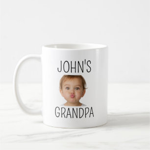 De Café Caneca Personalizada do Avô com Foto Engraçada do