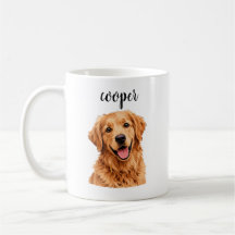 Caneca personalizada do cão “Cooper” da raça Retri