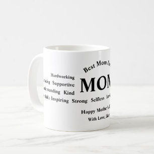 De Café Caneca personalizada do Dia das Mães