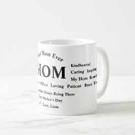 De Café Caneca personalizada do Dia das Mães