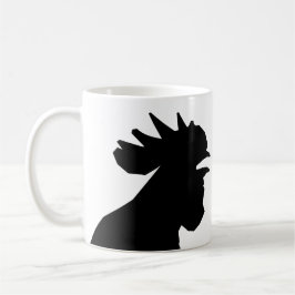 De Café Caneca personalizada do galo