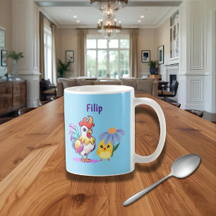 De Café Caneca Personalizada do Galo Mágico