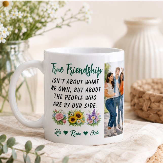De Café Caneca Personalizada do Melhor Amigo | Dia da Amiz (Personalized Best Friend Mug | Friendship Day)