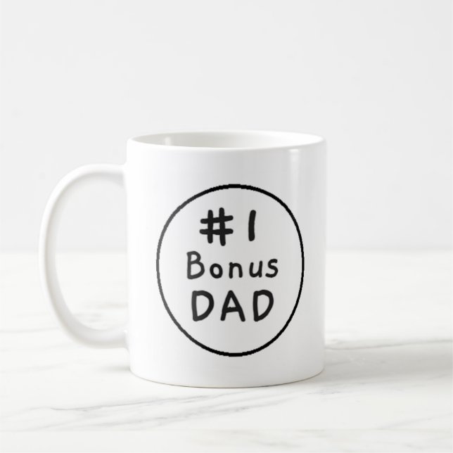 De Café Caneca personalizada do pai do bônus #1 (Esquerda)