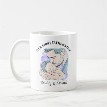 Caneca Personalizada do Primeiro Dia dos Pais para