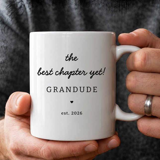 De Café Caneca Personalizada do Vô para Novo Avô (Criador carregado)