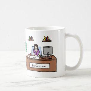 De Café Caneca personalizada dos desenhos animados com