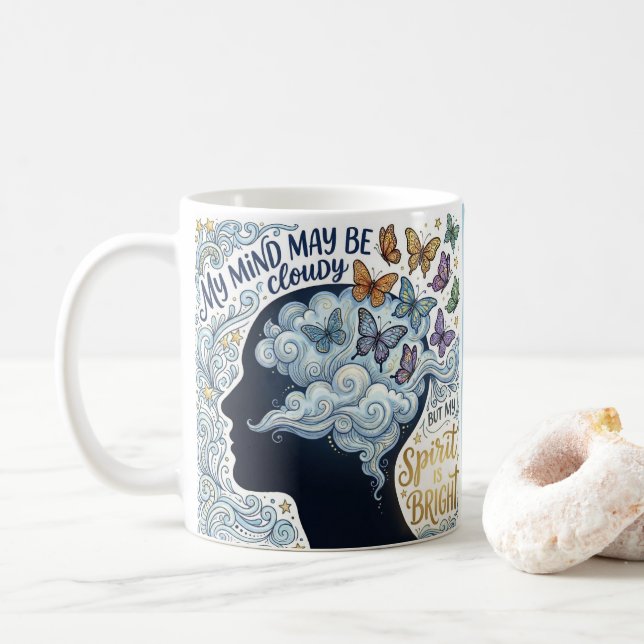 De Café Caneca Personalizada EDS e Disautonomia (Com Donut)