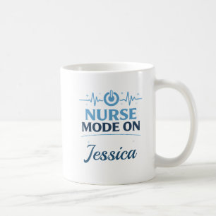 De Café Caneca Personalizada Enfermeira Modo Ativado Prese