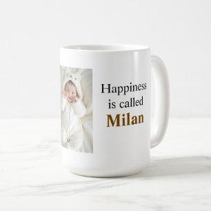 De Café Caneca Personalizada Felicidade Chama-se Foto