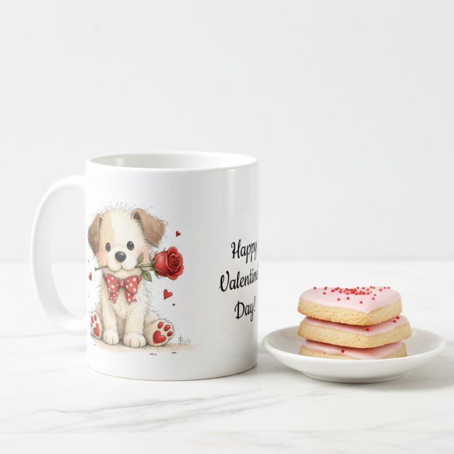 De Café Caneca Personalizada Feliz Dia dos Namorados (Criador carregado)