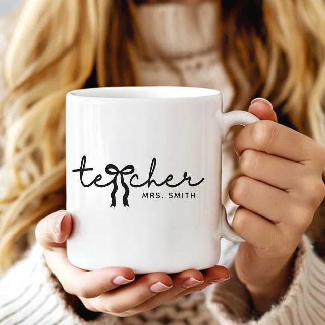 De Café caneca personalizada fofa para professores present (personalized coffee cup teachers, thank you teacher mug gift, teacher appreciation coffee mug,)