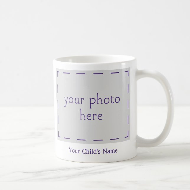 De Café Caneca personalizada fundação do Trisomy 18 (Direita)