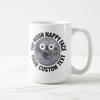 De Café Caneca Personalizada Grande com a Face Feliz da Lu