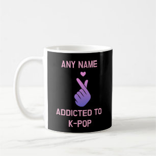 De Café Caneca Personalizada Kpop Presente Coreano Viciado