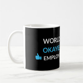 De Café Caneca Personalizada Melhor Funcionário do Mundo N