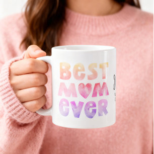 De Café Caneca Personalizada Melhor Mãe do Mundo