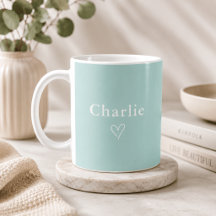 Caneca Personalizada Nome Minimalista