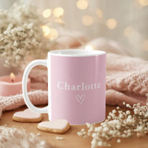 Caneca Personalizada Nome Minimalista