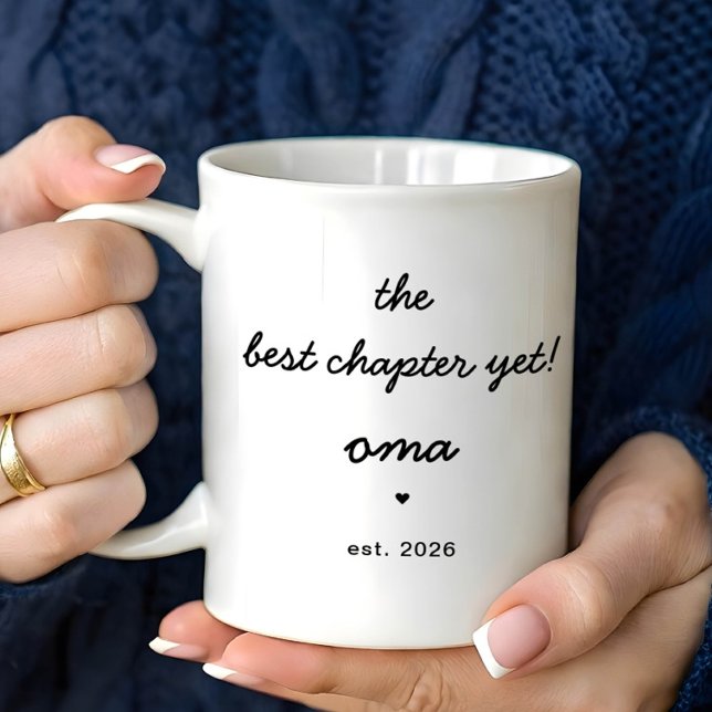 De Café Caneca Personalizada Oma Melhor Capítulo Até Agora (Criador carregado)