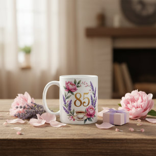De Café Caneca Personalizada para Avó no 85º Aniversário C