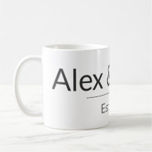 Caneca Personalizada para Casais – Nomes e Ano Per