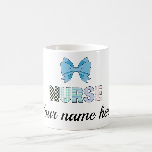 De Café Caneca personalizada para Enfermeira (Centro)
