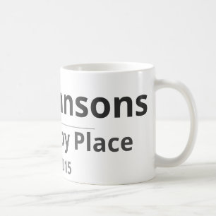 De Café Caneca Personalizada para Família – Nome da Famíli