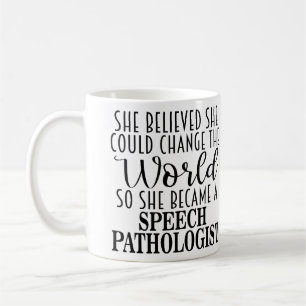 De Café Caneca Personalizada para Fonoaudiólogo