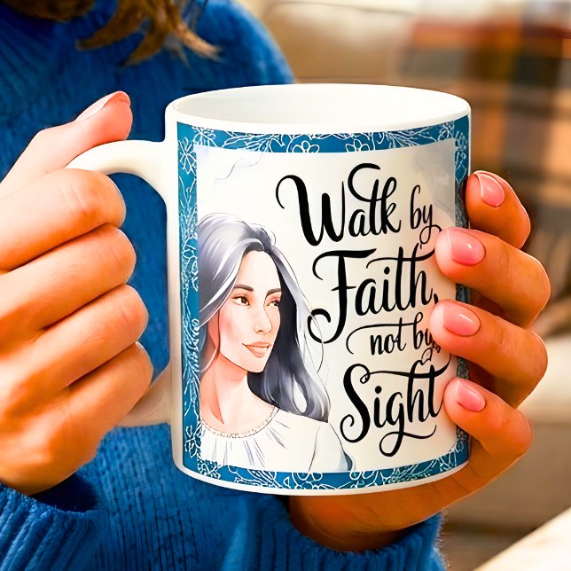 De Café Caneca Personalizada para Mulheres Cristãs 'Caminh (Criador carregado)