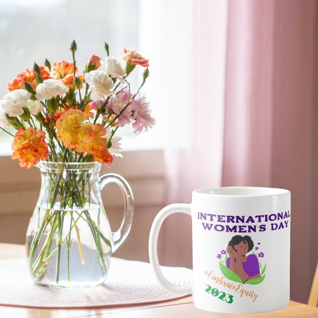 De Café Caneca Personalizada para o Dia Internacional da M (Criador carregado)