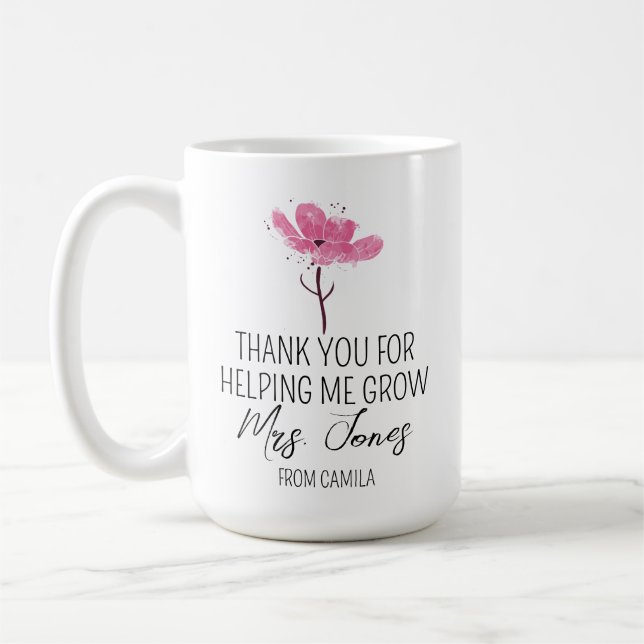 De Café Caneca Personalizada para Professores Dia dos Prof (Esquerda)