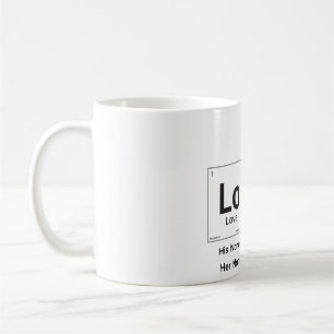 De Café Caneca Personalizada Química Presente Amor Element