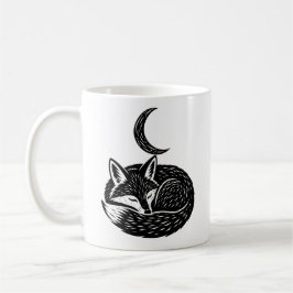 De Café Caneca Personalizada Raposa & Lua