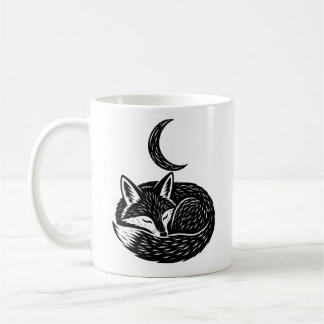 De Café Caneca Personalizada Raposa & Lua