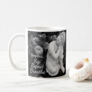 De Café Caneca Personalizada Sip Breathe Buda Zen Preto Br
