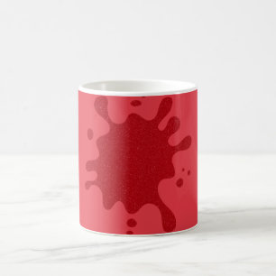 De Café Caneca Personalizada Tomate Vermelho Splat