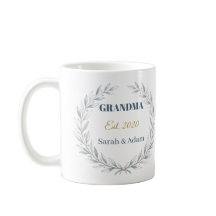 Caneca Personalizada Vovó Est., Ano e Neto(a)