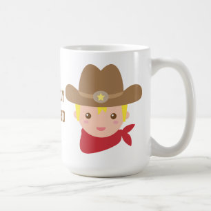 De Café Caneca Personalizada Xerife Estrela Chapéu Cowboy 