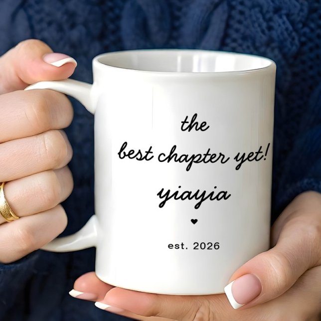 De Café Caneca Personalizada Yiayia Melhor Capítulo Até Ag (Criador carregado)