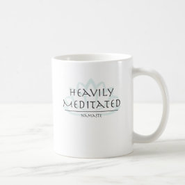 De Café Caneca pesadamente Meditated