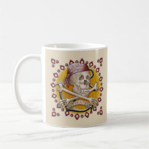 De Café Caneca Pirate Bones