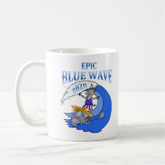 De Café Caneca política da onda azul épico